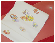 名古屋帯 江戸真糊友禅